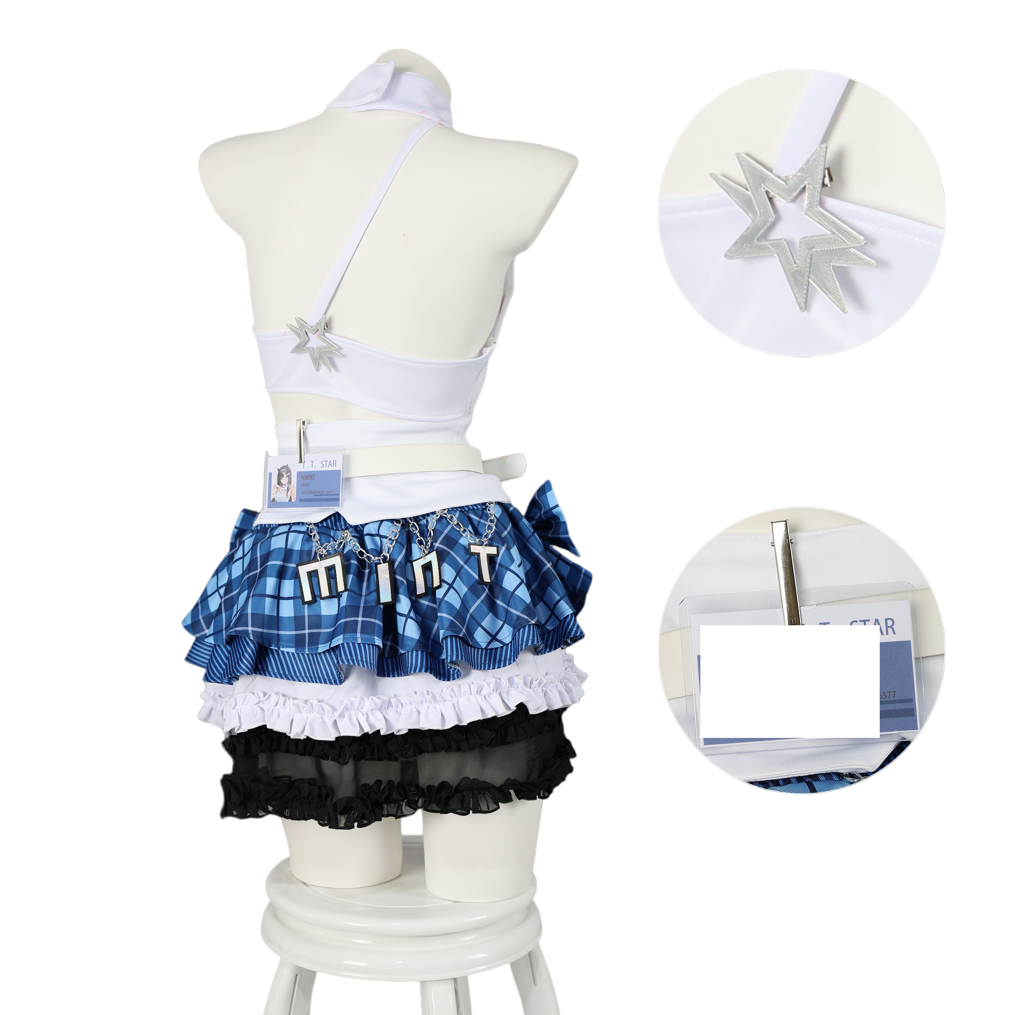 Goddess of Victory: Nikke Mint 3.5 Anniversary Idol Costume Cosplay Outfit Anime Stage Dress