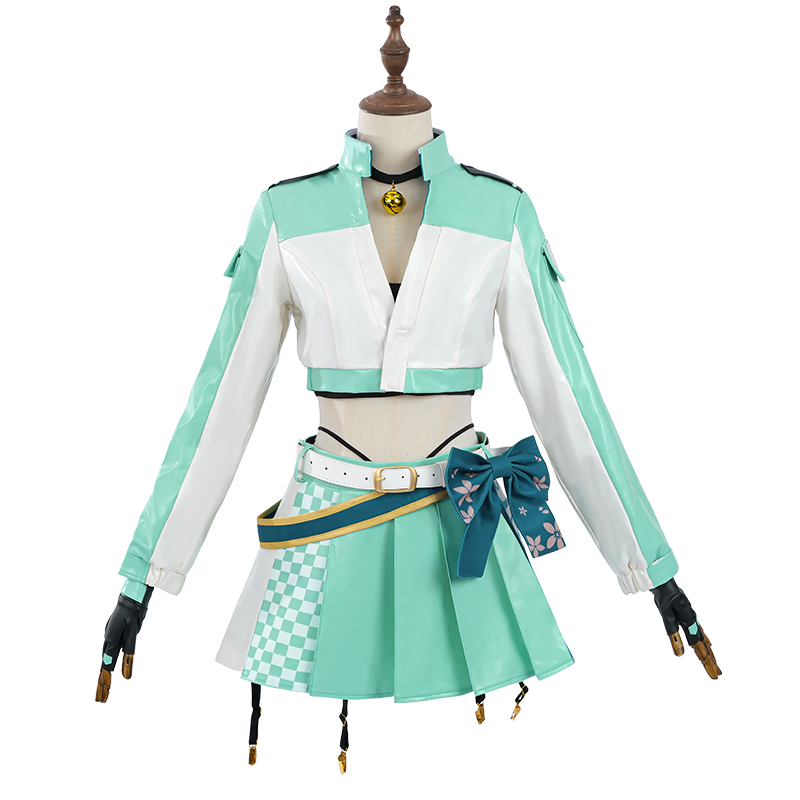  Genshin Impact Kirara Racing Suit Cosplay Costume