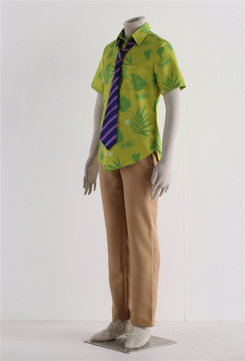 Zootopia Nicholas P.Wilde Fox Nick Cosplay Costume