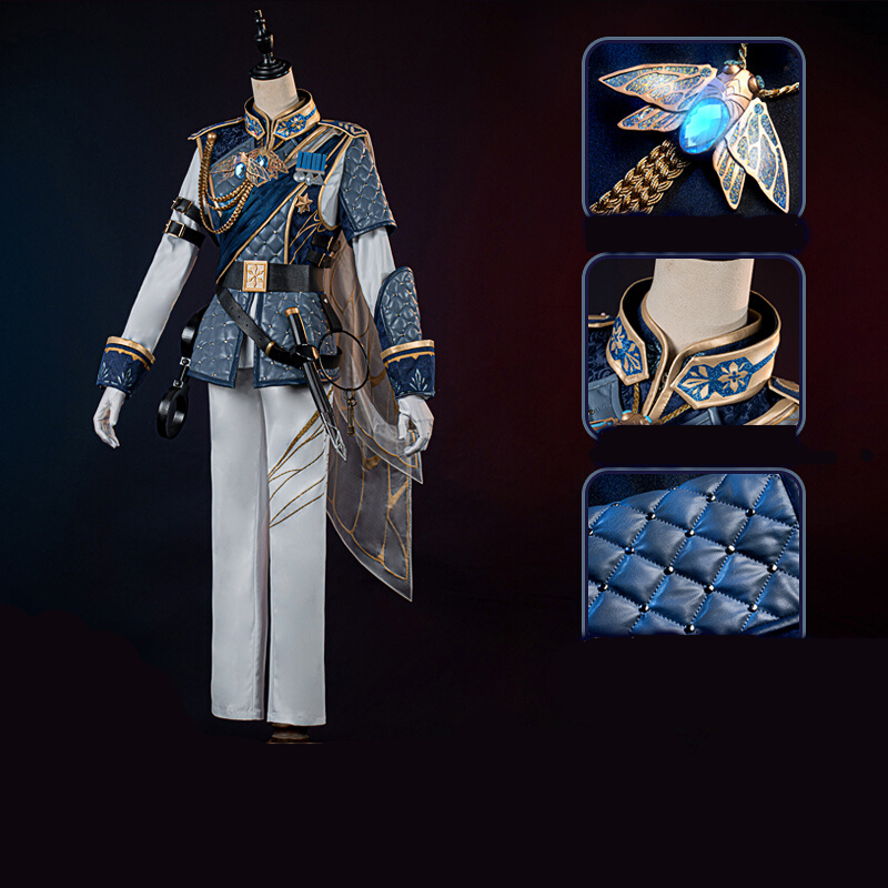 Identity V Winter Cicada Prisoner Luca Balsa Cosplay Costume