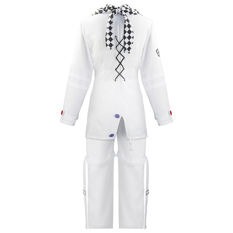 Anime Dangarompa V3 Cosplay Kokichi Oma Cloak Suit Halloween Party Costume