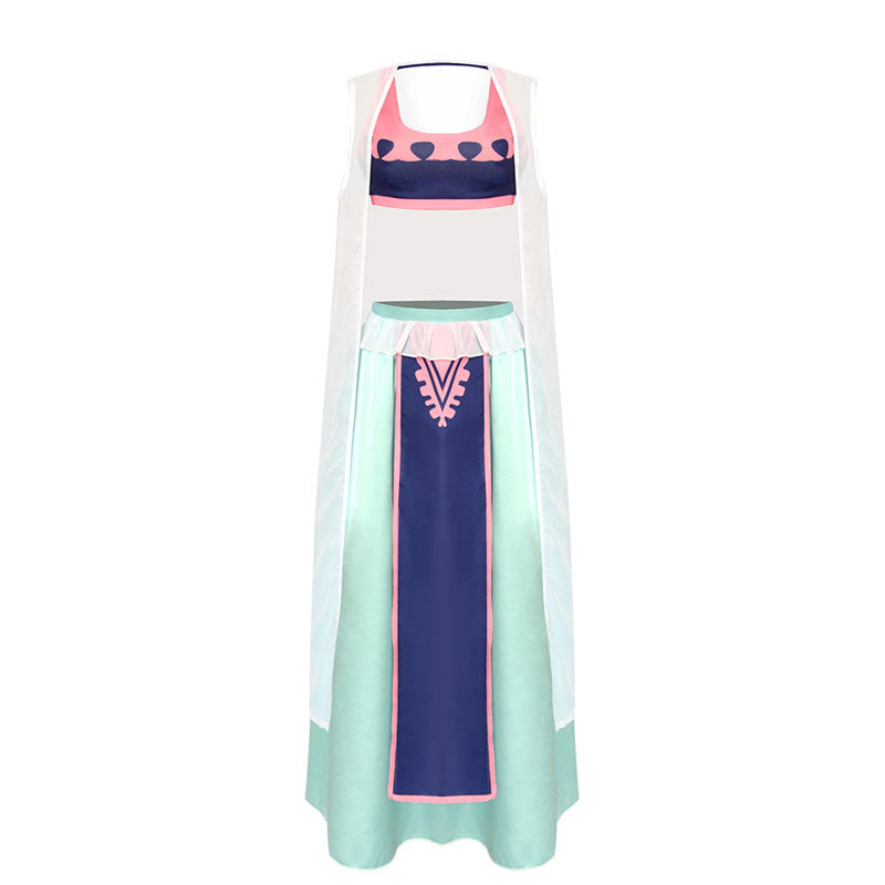 One Piece Nefertari Vivi Lightblue Cosplay Costumes