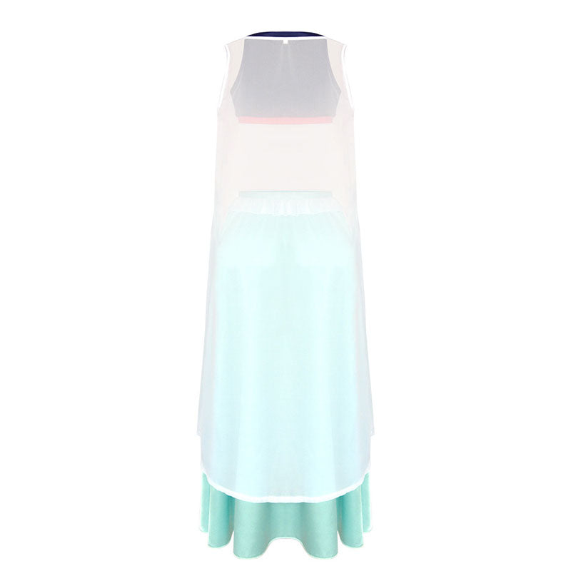 One Piece Nefertari Vivi Lightblue Cosplay Costumes