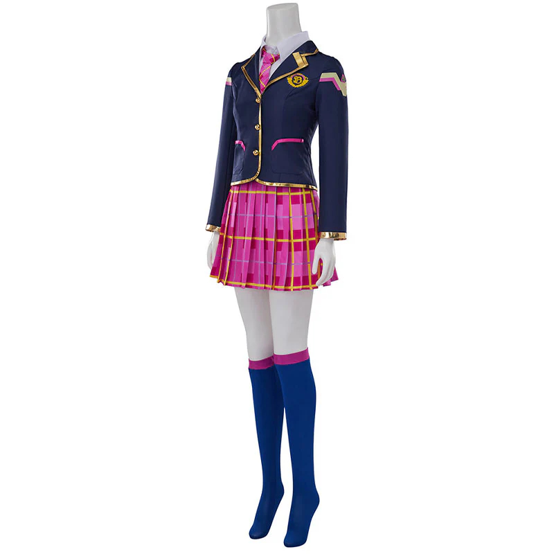 Overwatch DVa Hana Song Academy Skin Cosplay Costumes