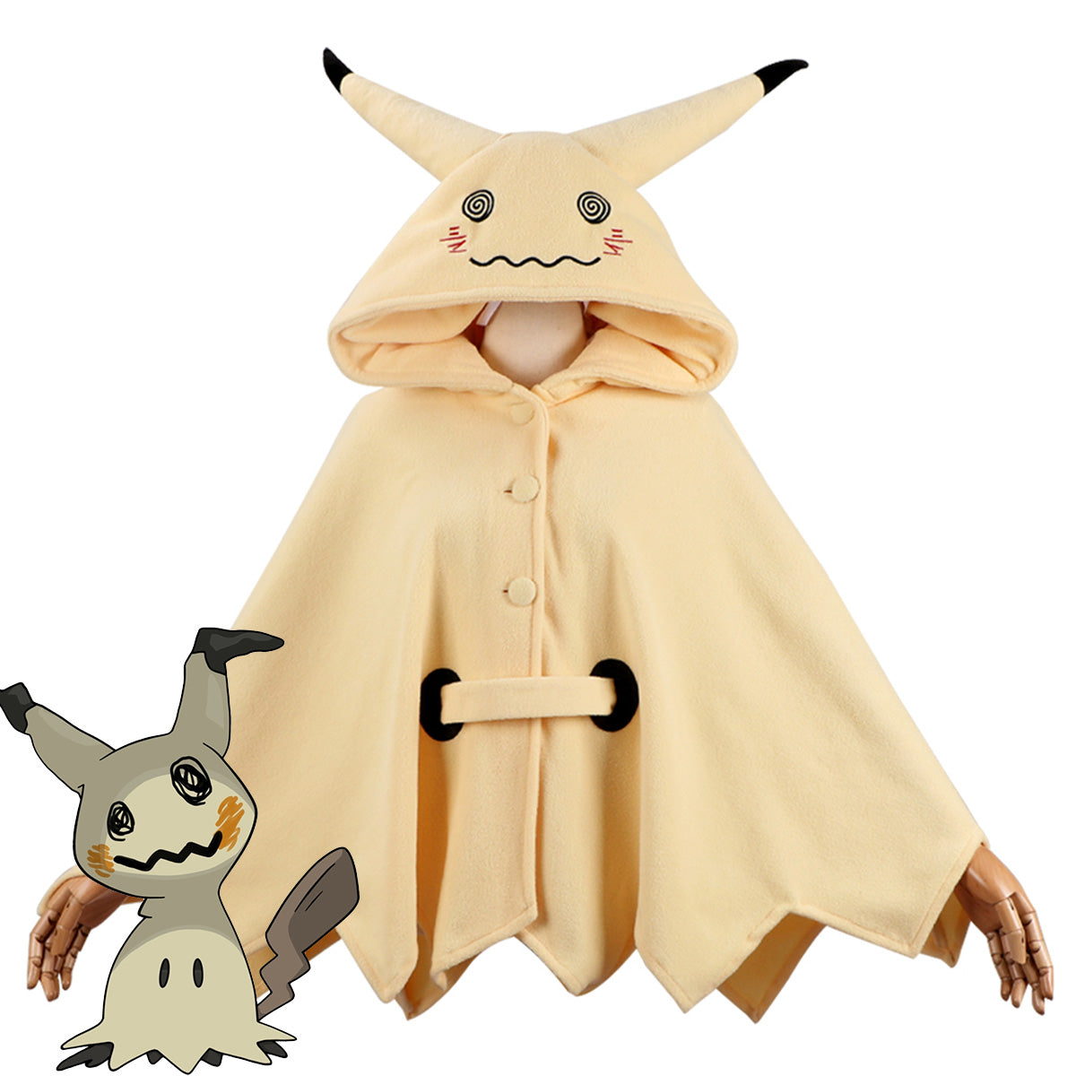 Pokemon Mimikyu Cloak Cosplay Costume