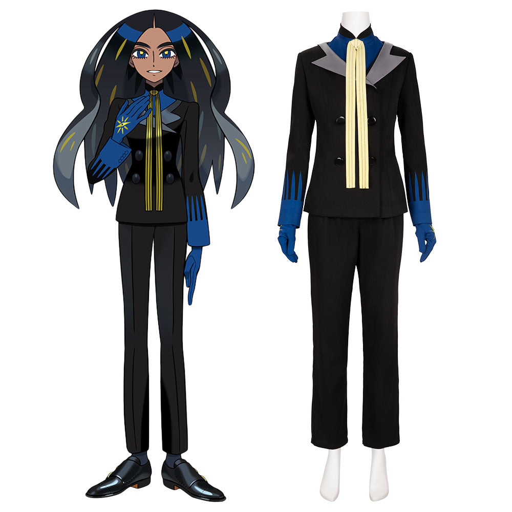 Pokemon Scarlet and Violet Geeta Cosplay Costume