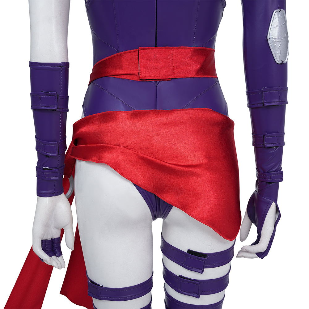 Psylocke Vengeance Cosplay Costume X-Men 1981 Halloween Suit Becostume