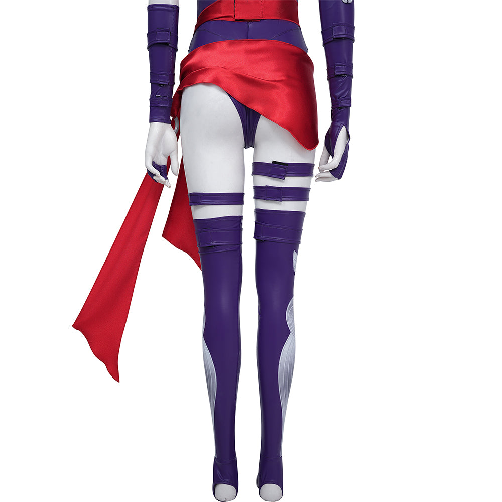 Psylocke Vengeance Cosplay Costume X-Men 1981 Halloween Suit Becostume