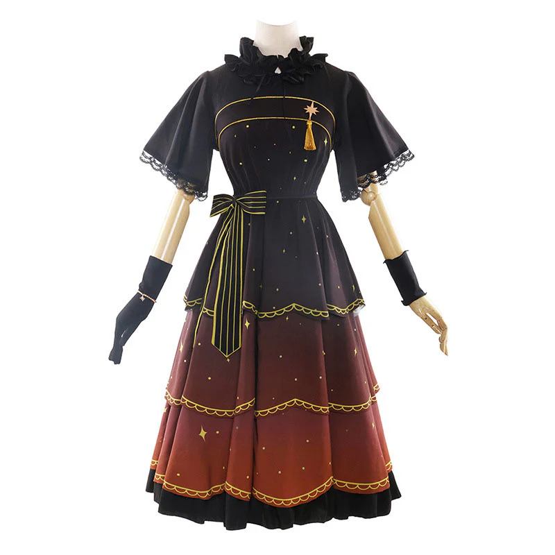Puella Magi Madoka Magica Madoka Kaname Homura Akemi Starlight Dress Cosplay Costumes