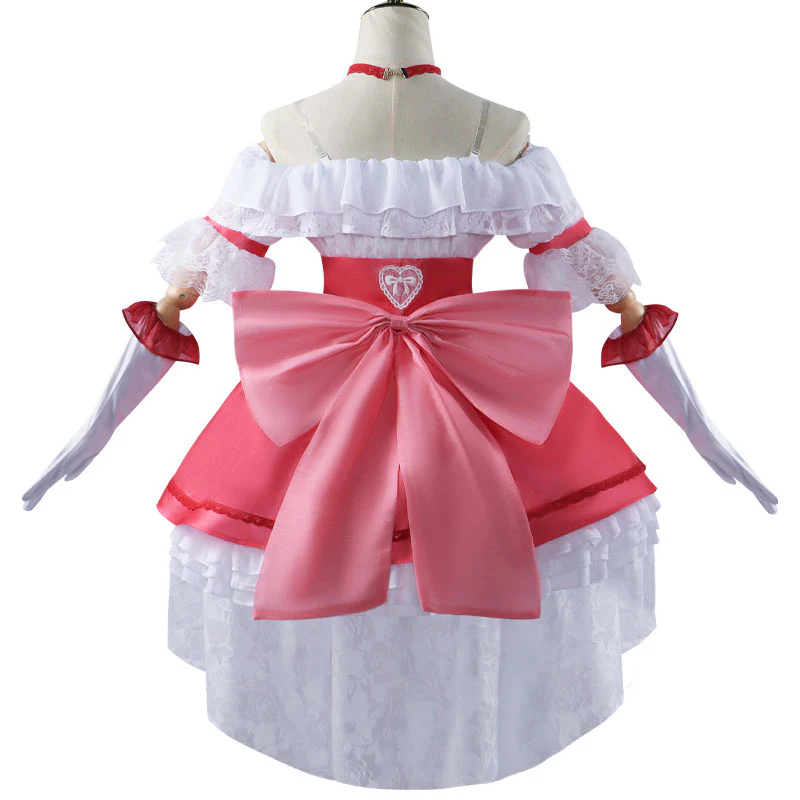 Puella Magi Madoka Magica Madoka Kaname Pink Dress Cosplay Costumes
