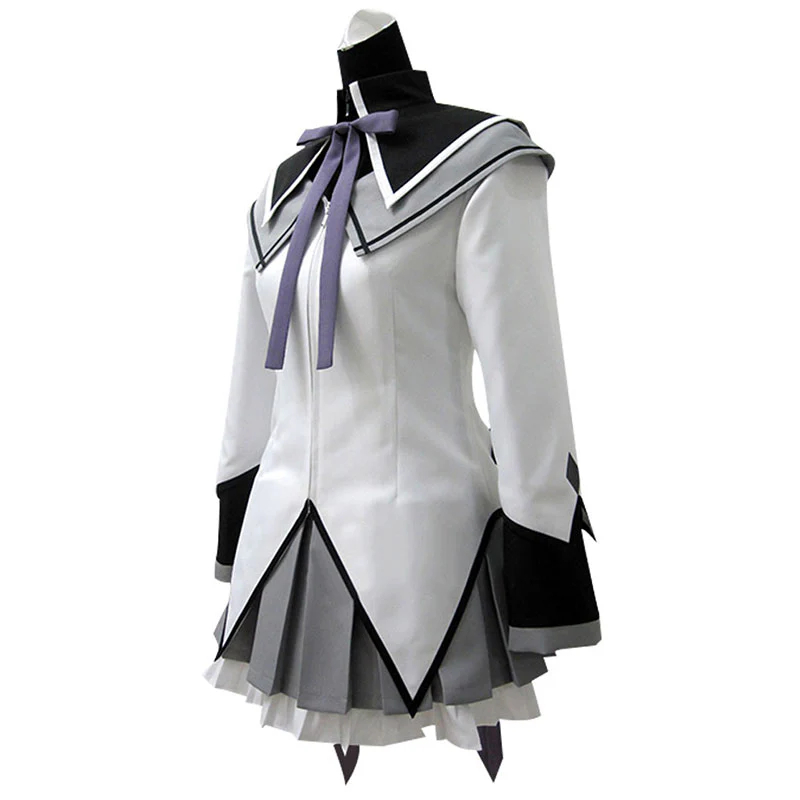 Puella Magi Madoka Magica Homura Akemi Cosplay Costume 