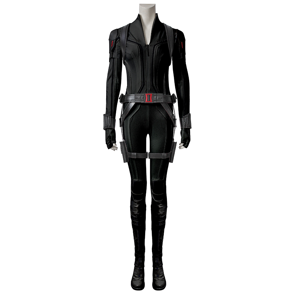 Marvel Movie  Black Widow Natasha Romanoff  White suit Customes Cosplay4530