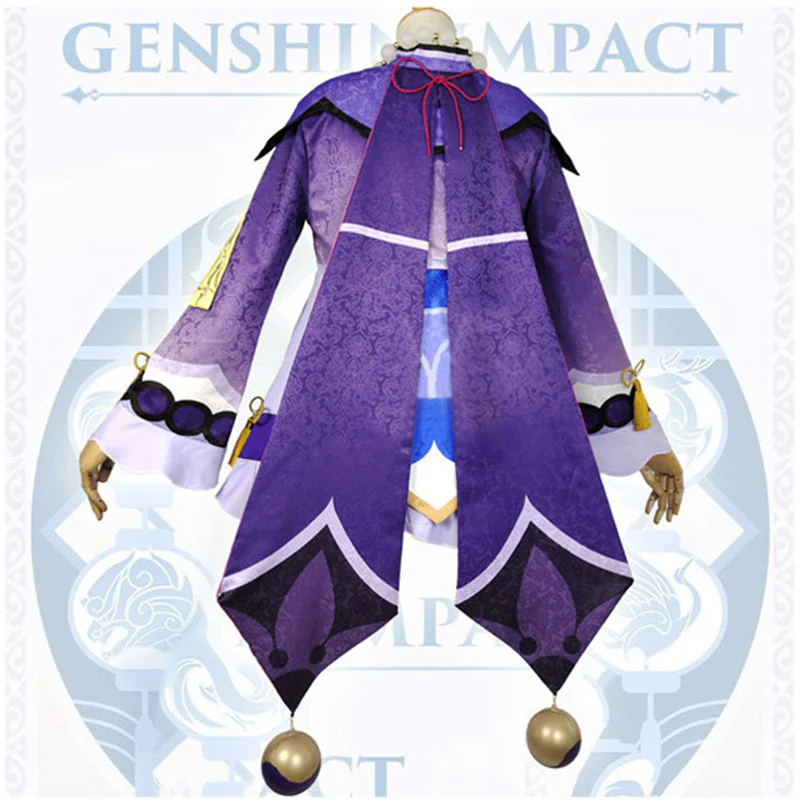 Genshin Impact Qiqi Halloween Cosplay Costume