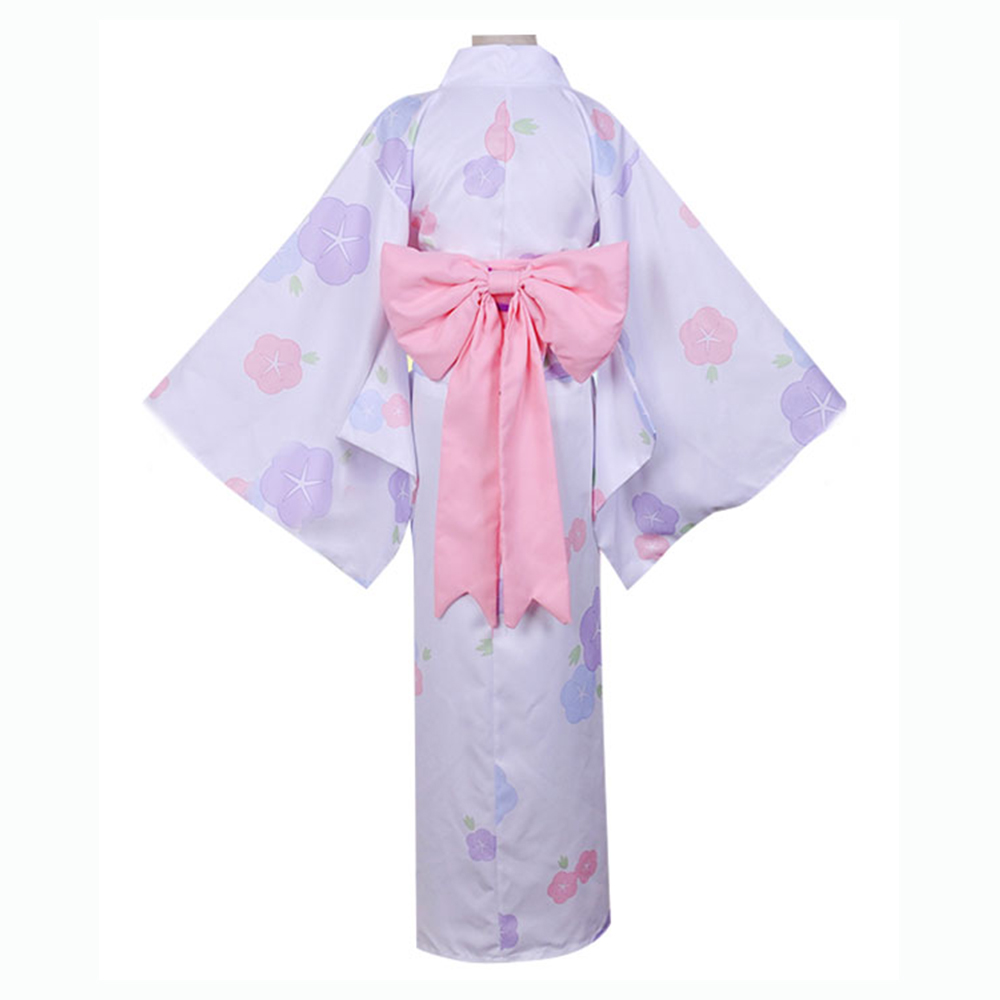 Anime Re: Life In A Different World From Zero Rem Yukata Kimono Cosplay Costume