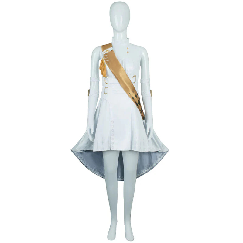 Reverse:1999 Sonetto White Dress Cosplay Costumes