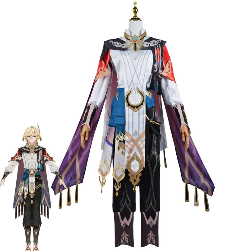Game Genshin Impact Kaveh Cosplay Costume