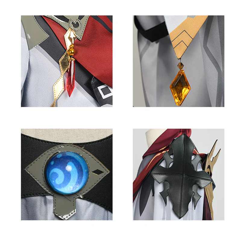 Genshin Impact Childe Tartaglia Cosplay Costume