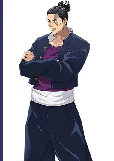 【Ready for ship】Anime Jujutsu Kaisen Cosplay Todo Aoi Costumes Jacket Black Coat Halloween