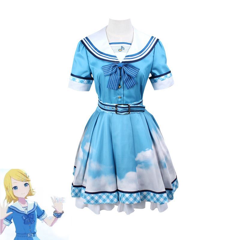 Azusawa Kohane Project Sekai Colorful Stage Feat CosPlay Costume Dress