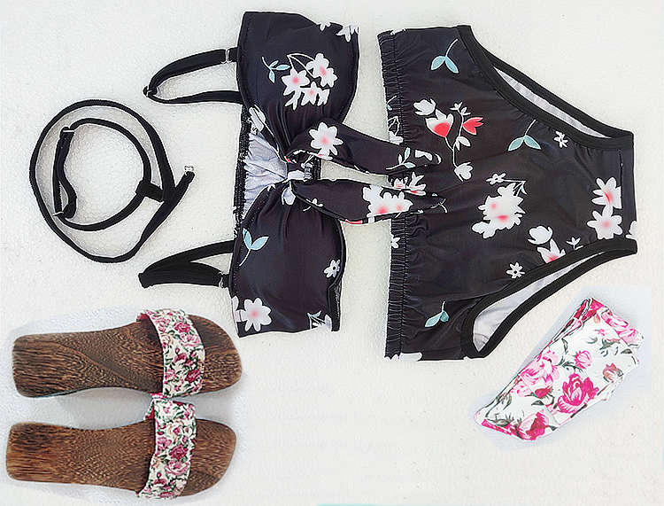 Blue Archive Shimoe Koharu Wakaba Hinata Swimwear Bikini Cosplay Costume Halloween Play Game Outfit For Women Wig Not Shoes(purchasable)