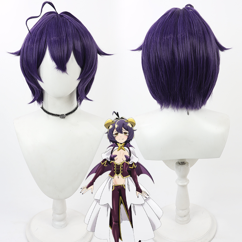 Gushing over Magical Girls Magia Baiser Hiiragi Utena Purple Cosplay Wig