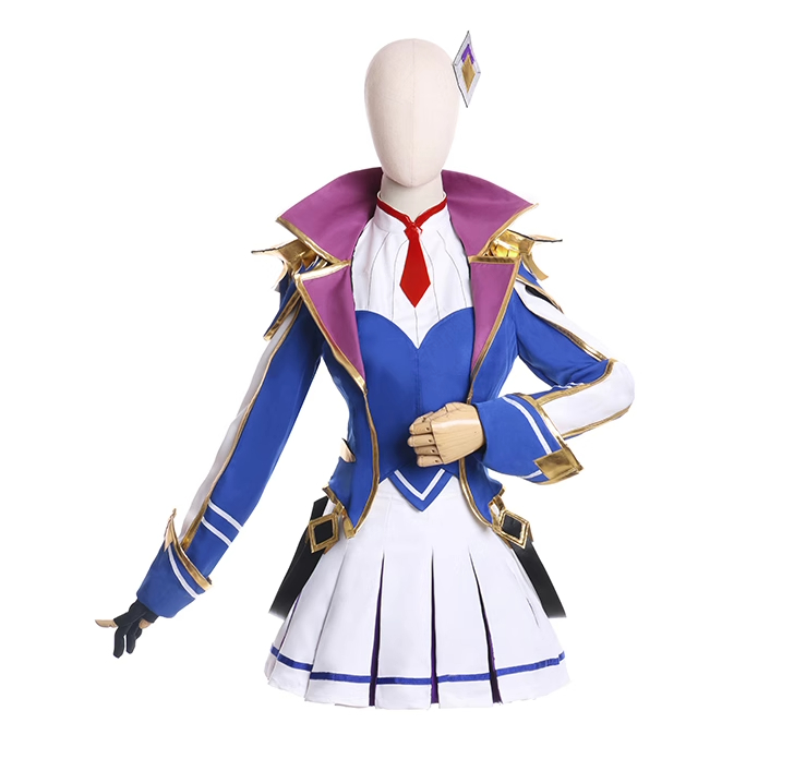 League of Legend LOL New Skin Battle Academia Caitlyn Cosplay Costume
