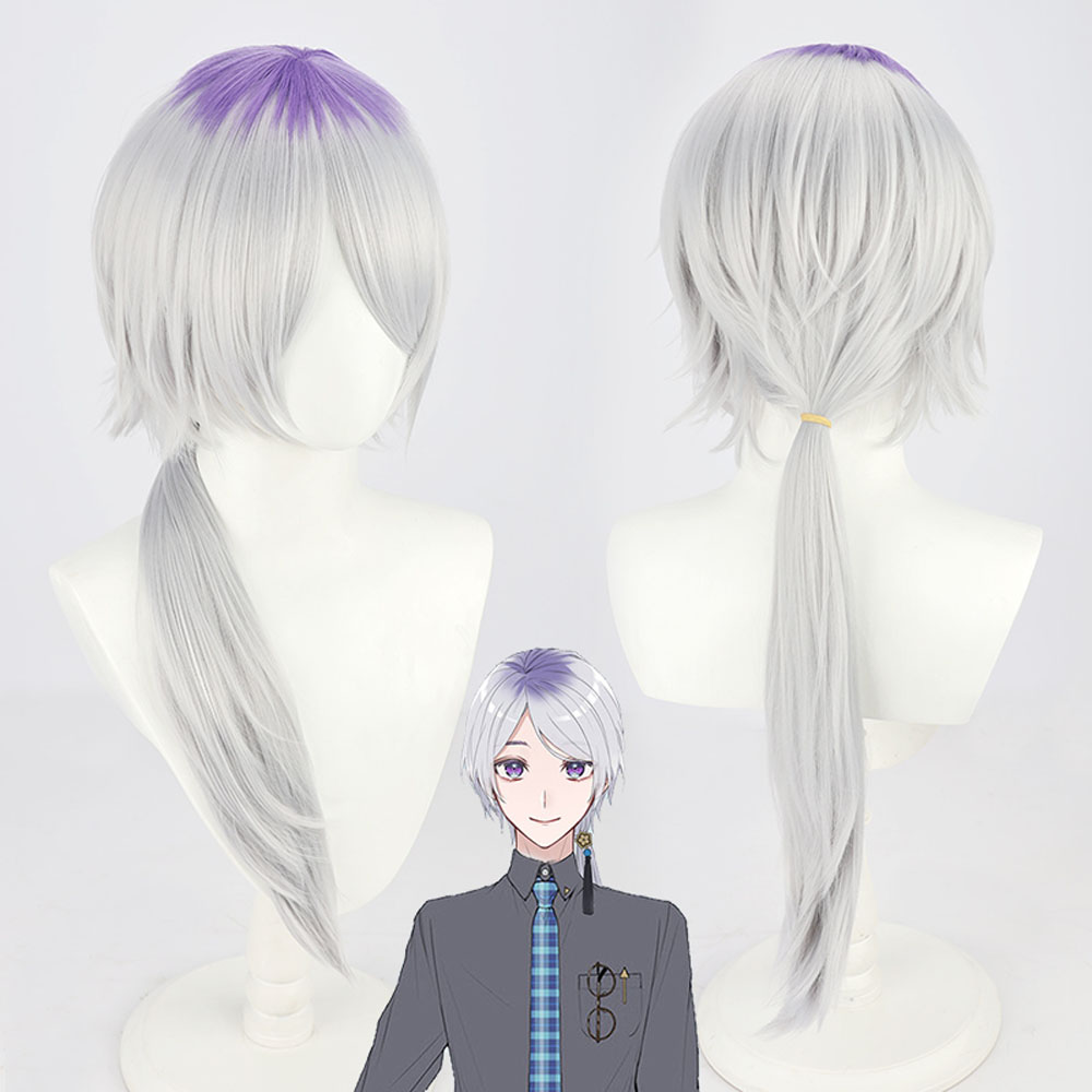 Anime Virtual YouTuber Genzuki Tojiro Cosplay Wig Length 70cm