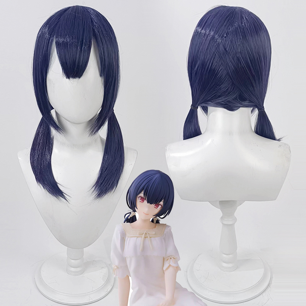 Game The Idolm@Ster Morino Rinze Cospaly Wig Head circumference 55-60cm  Adjustable Length 55cm