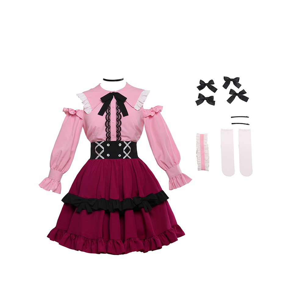 Anime Re: Life In A Different World From Zero Rem Ram Black Cosplay Costume Lolita