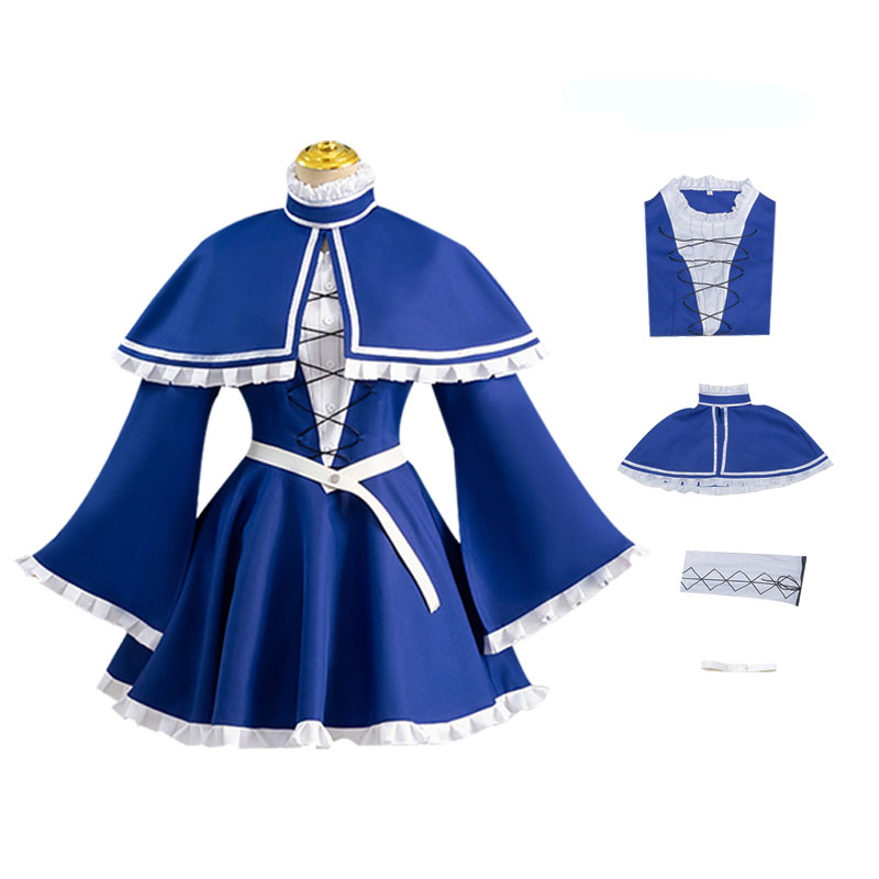 Frieren Beyond Journey's End Anime Costume, Lawine Kanne Cosplay Costume, Dress, Cape, School Uniform, Tights, Third Class Wizard Shorts