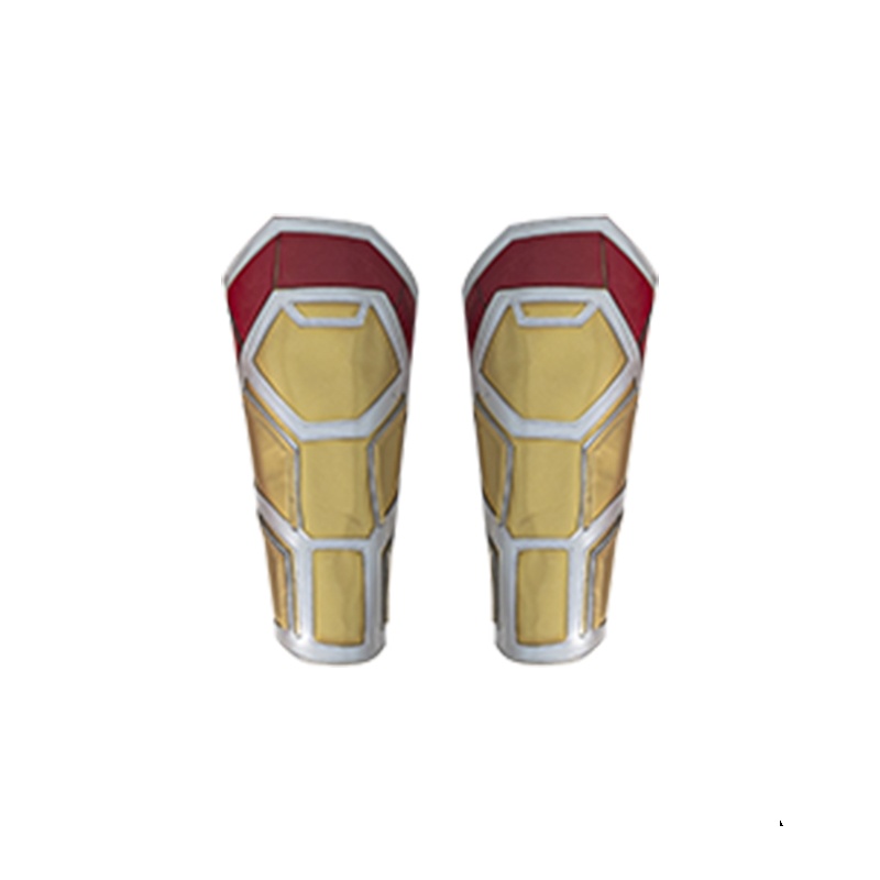  Shazam Fury Of The Gods Shazam Red Bodysuit Halloween Cosplay Costume Full Set DC Movie