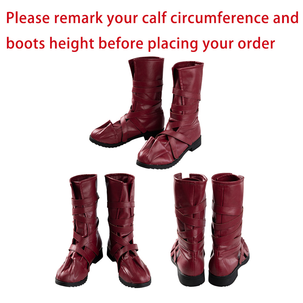 Final Fantasy VII Ever Crisis Tifa Lockhart Cosplay Shoes Boots