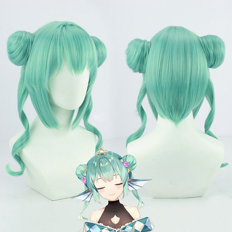 Anime Virtual YouTuber Nijisanji LazuLight January 2022 Finana Ryugu Cosplay Costume