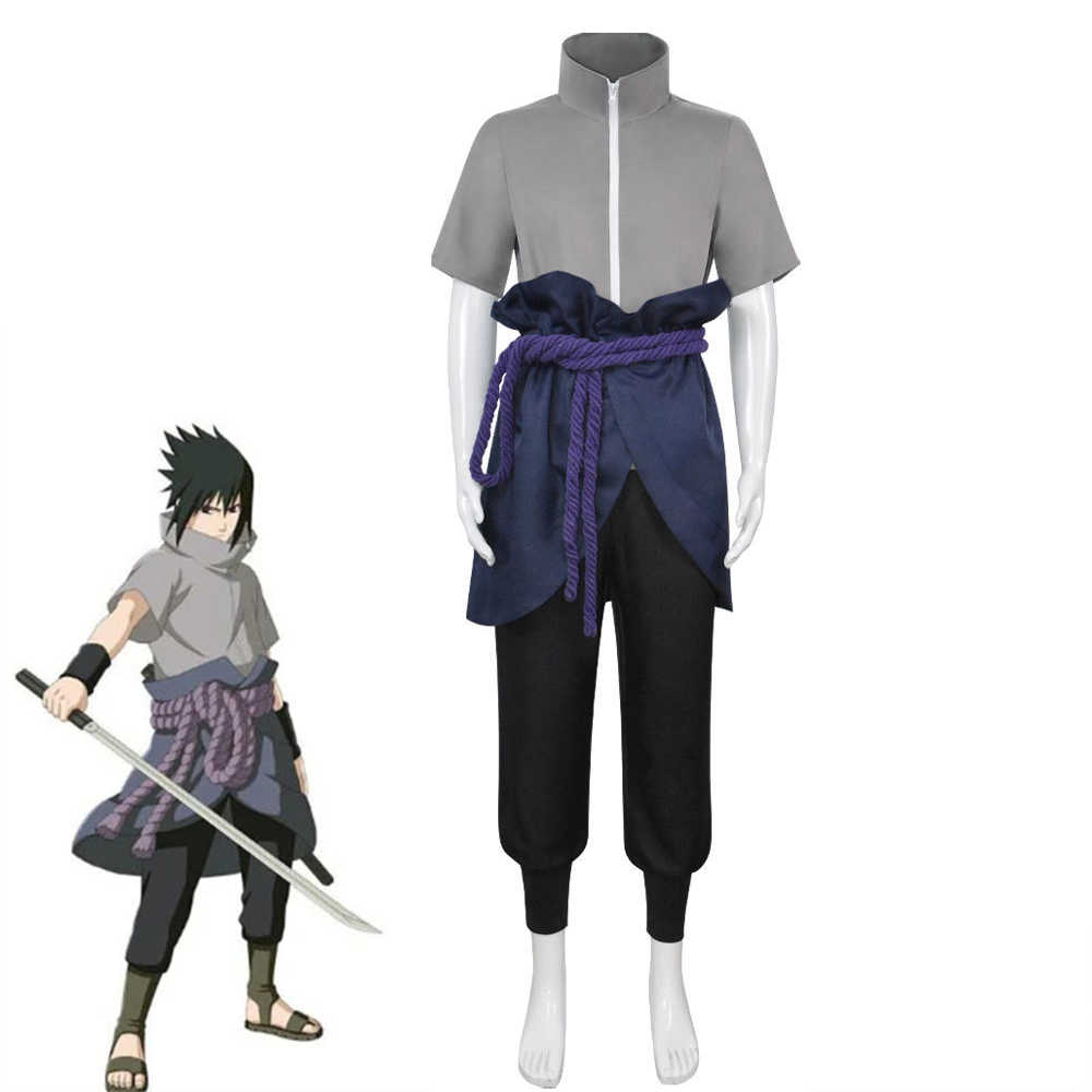 Anime Naruto Uchiha Sasuke Orochimaru Style Cosplay Costume Halloween