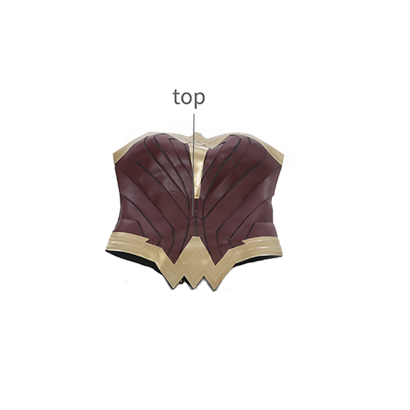 Wonder Girl Diana Cosplay Costume Halloween Adult Women Superheroine Outfit Sexy PU Leather Battle Suit DC Movie Type