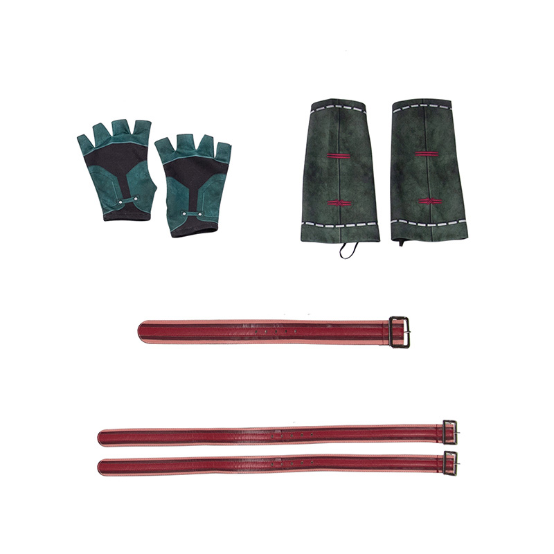 Final Fantasy VII Ever Crisis Tifa Lockhart Cosplay costume Shoes Belt Gloves Full Set