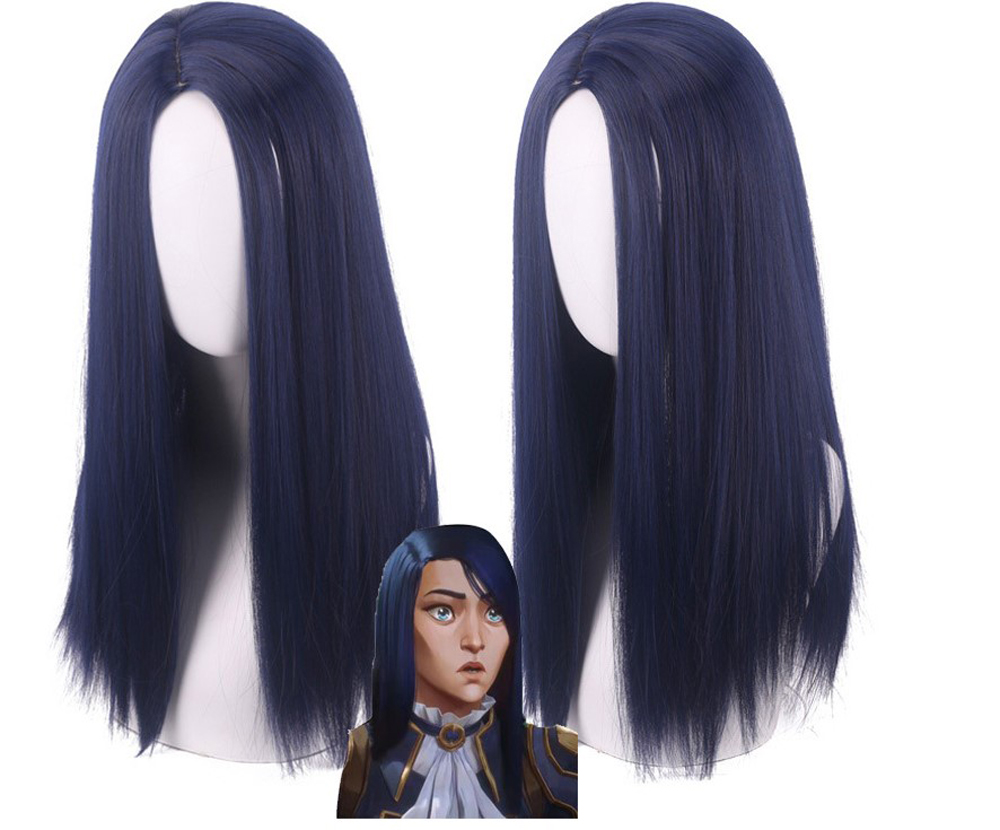 Game League of Legends Caitlyn Cosplay costumes And Wigs  DAX 