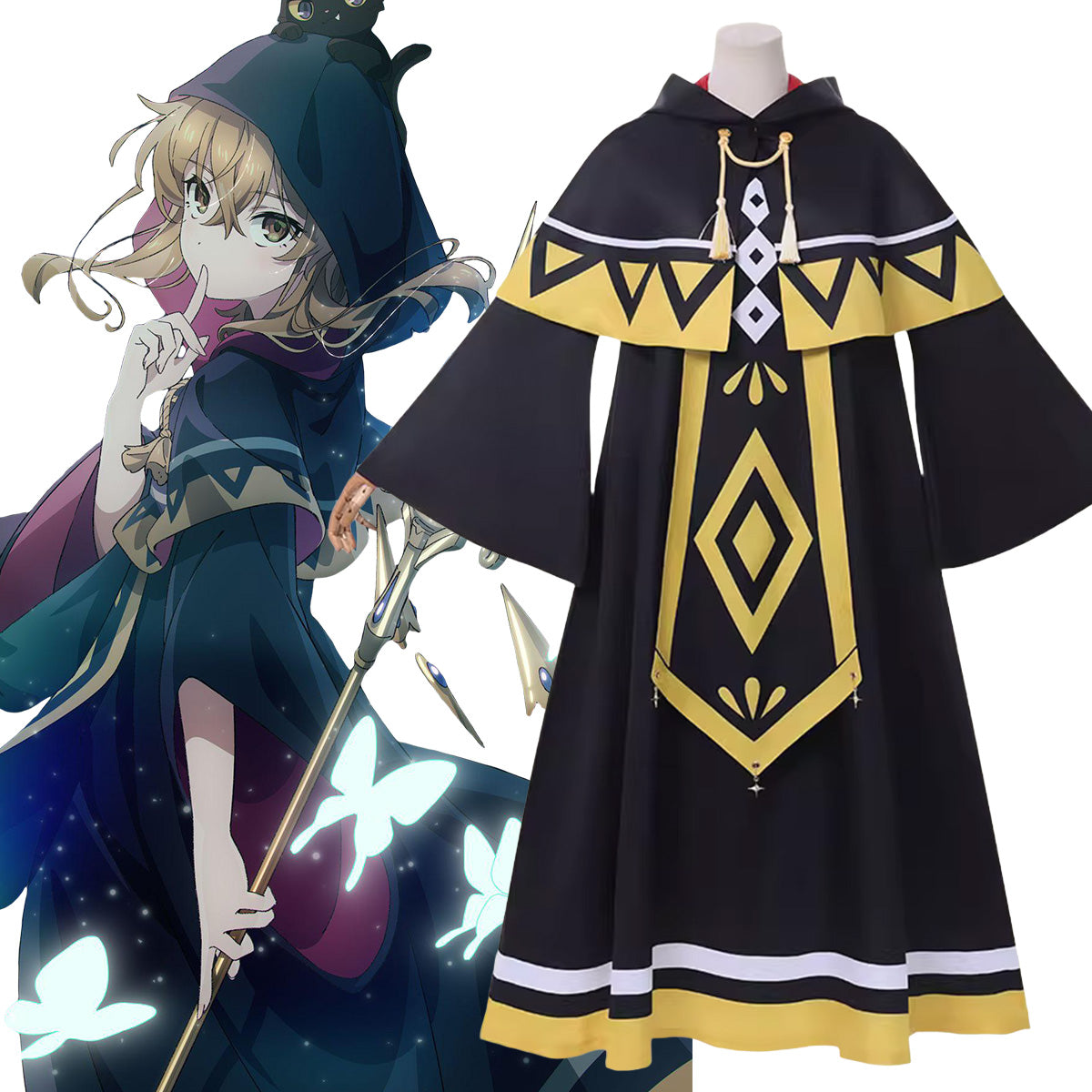Secrets of the Silent Witch Monica Everett Robe Cosplay Costume