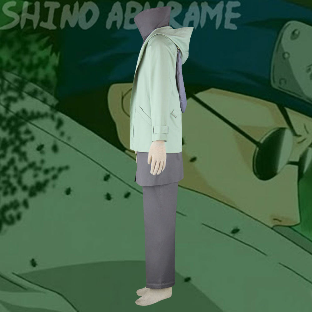 Shino Aburame from Naruto Halloween Cosplay Costume