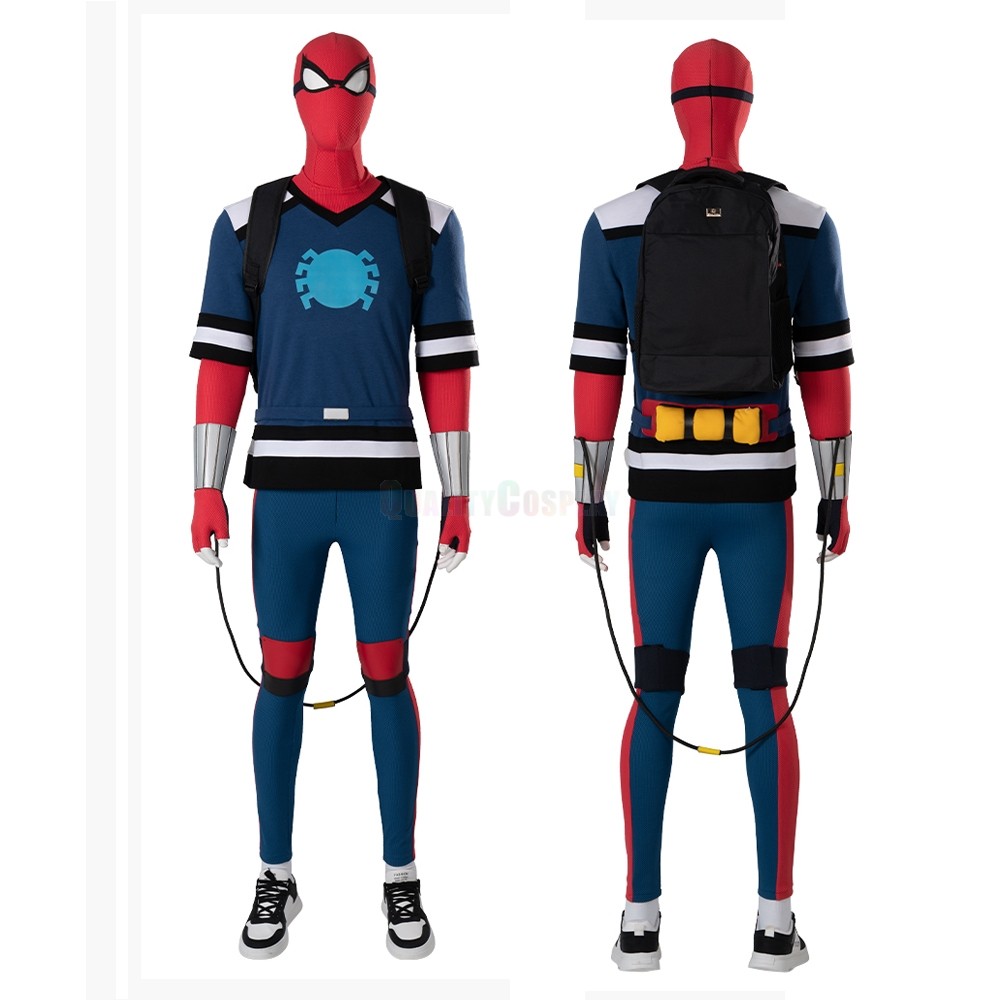Spider-Man Freshman Year Cosplay Costume Jumpsuit Edition Marvel Movies