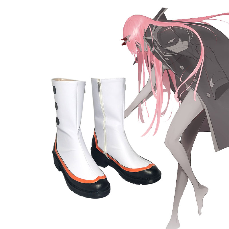 Darling in the Franxx 02 ZeroTwo Cosplay Shoes Boots