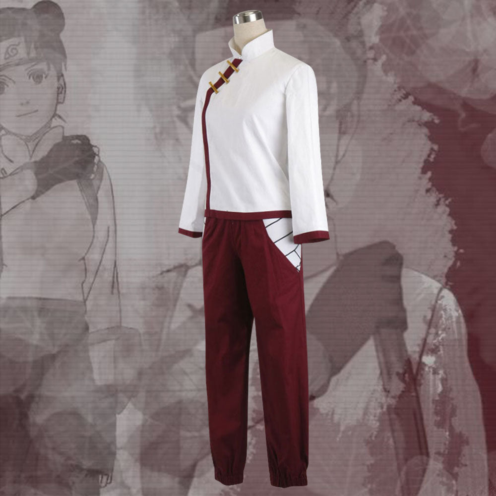  Naruto Tenten Halloween Cosplay Costume Tops Pants Gloves
