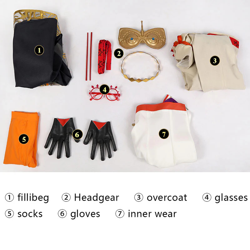 The Legend of Zelda: Tears of the Kingdom Purah Cosplay Costumes