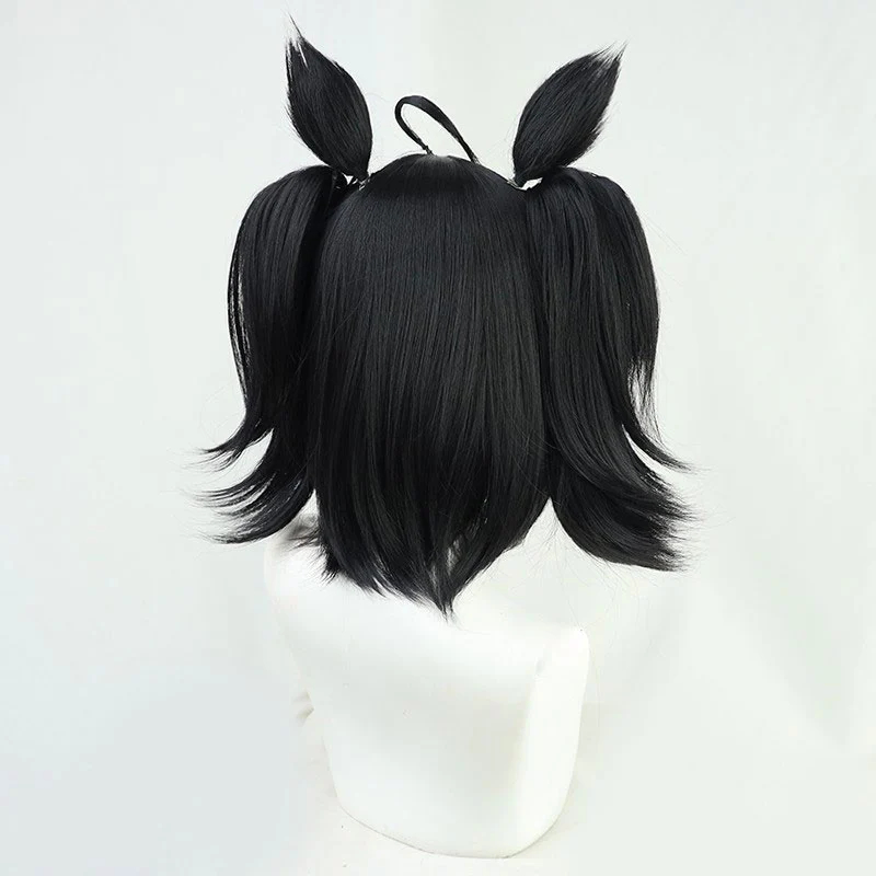 Uma Musume Pretty Derby Kitasan Black Cosplay Wig With Ear Props