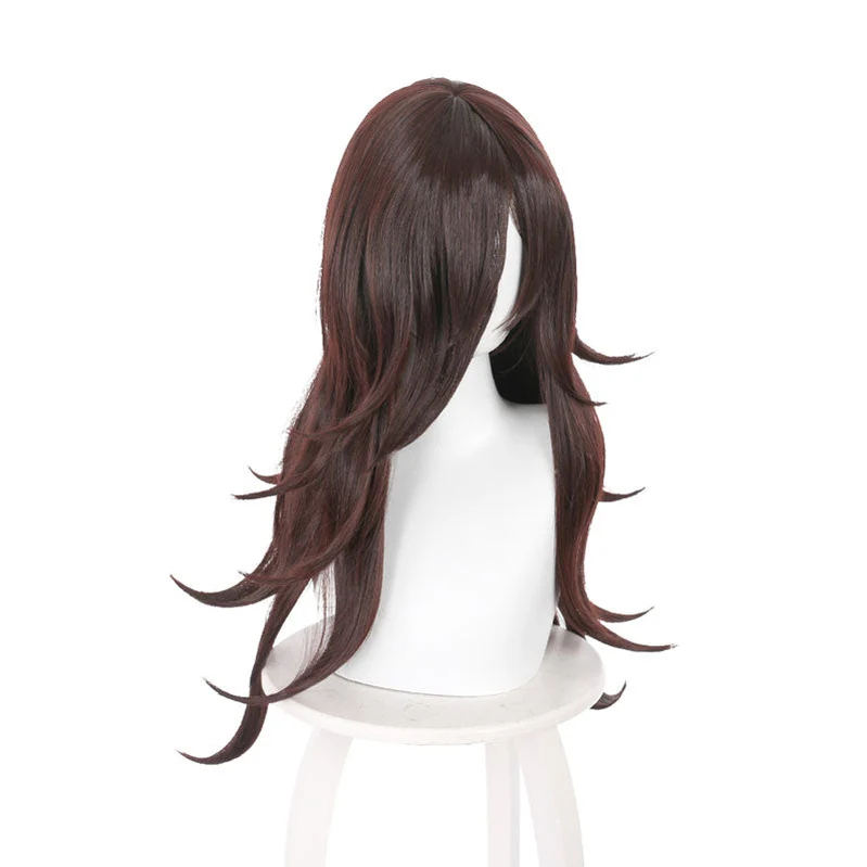 Uma Musume Pretty Derby Rice Shower Brown Long Cosplay Wigs
