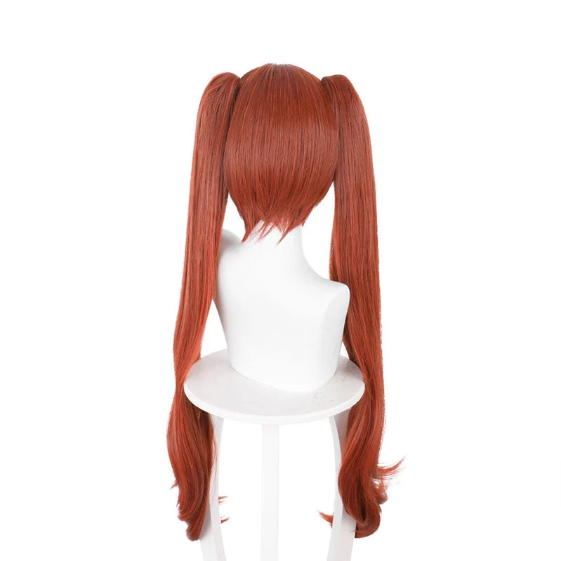 Anime Uma Musume Pretty Derby Daiwa Scarlet Yellowish Brown Long Ponytail Copslay Wigs