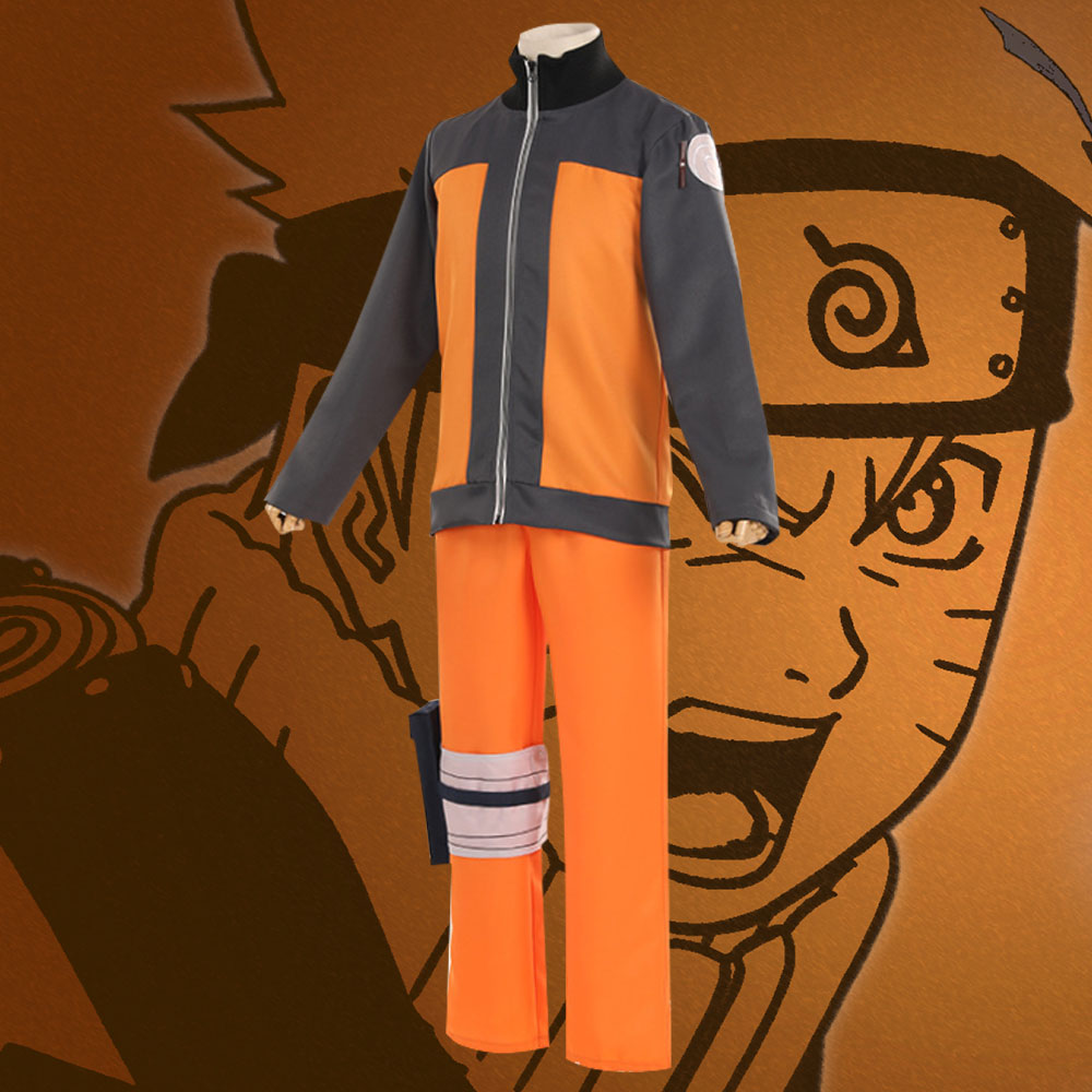 NARUTO Uzumaki Naruto Cosplay Costume