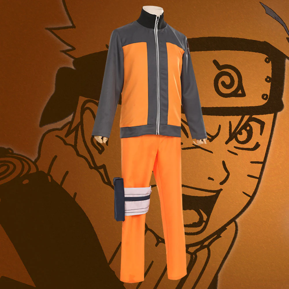 NARUTO Uzumaki Naruto Cosplay Costume