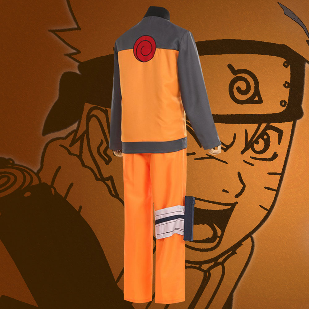 NARUTO Uzumaki Naruto Cosplay Costume