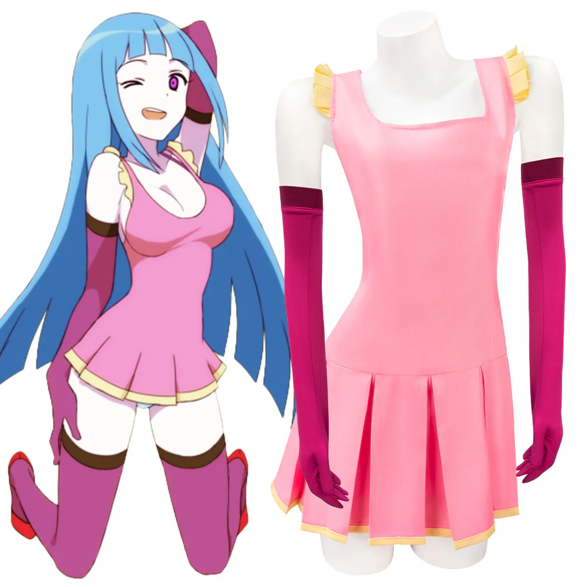 Villains ME!ME!ME! Mememe Memes Cosplay Costume